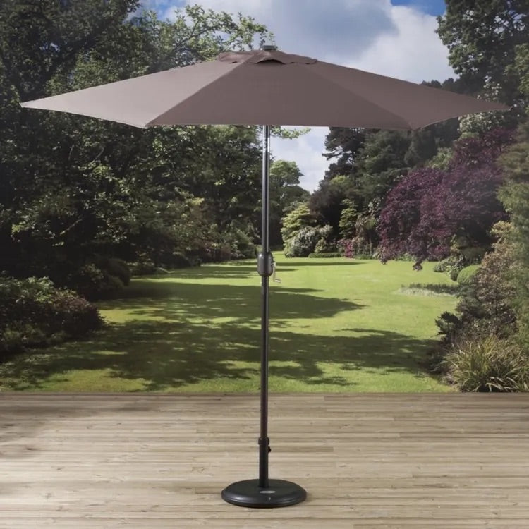 Pagoda 2.5 m Aluminium Crank and Tilt Parasol