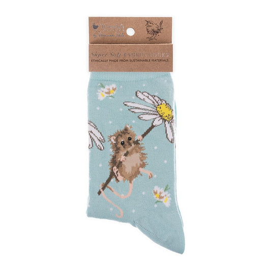 Wrendale Designs “OOPS a Daisy” Mouse Socks