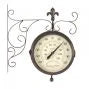 Double sided Marylebone Station Clock & Thermometer