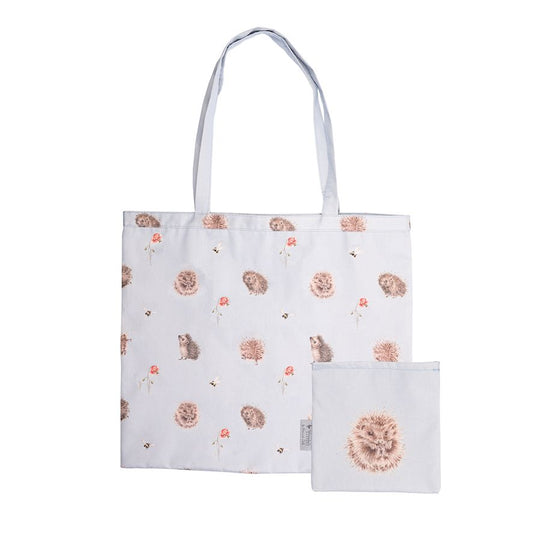 Wrendale Designs “Awakening” Hedgehog Foldable Shopping Bag