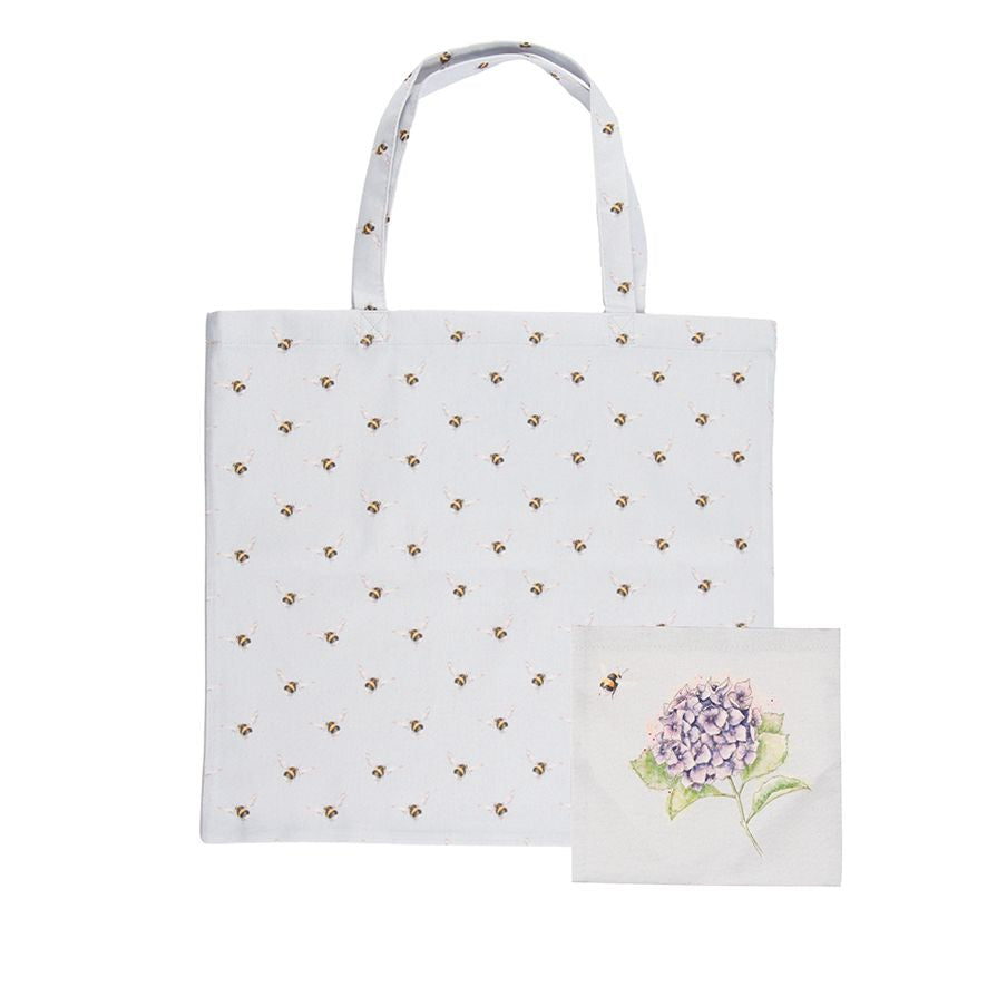 Wrendale Designs “Hydrandea” Bee Foldable Shopping Bag