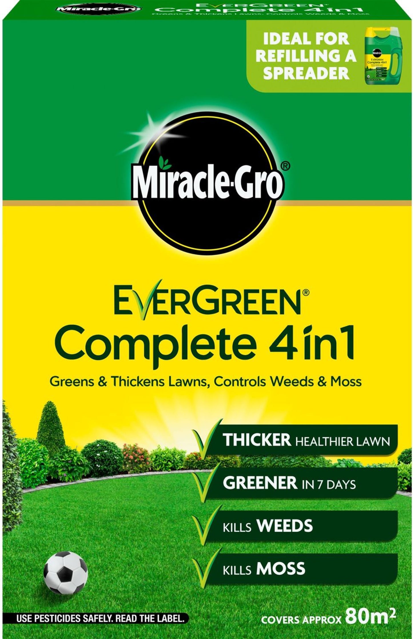 Miracle Grow Evergreen Complete 4 in 1 - 80 sqm