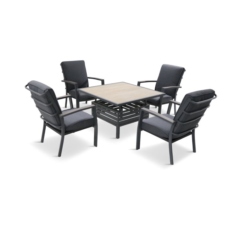 Monza Relaxer Set, Adjustable Table