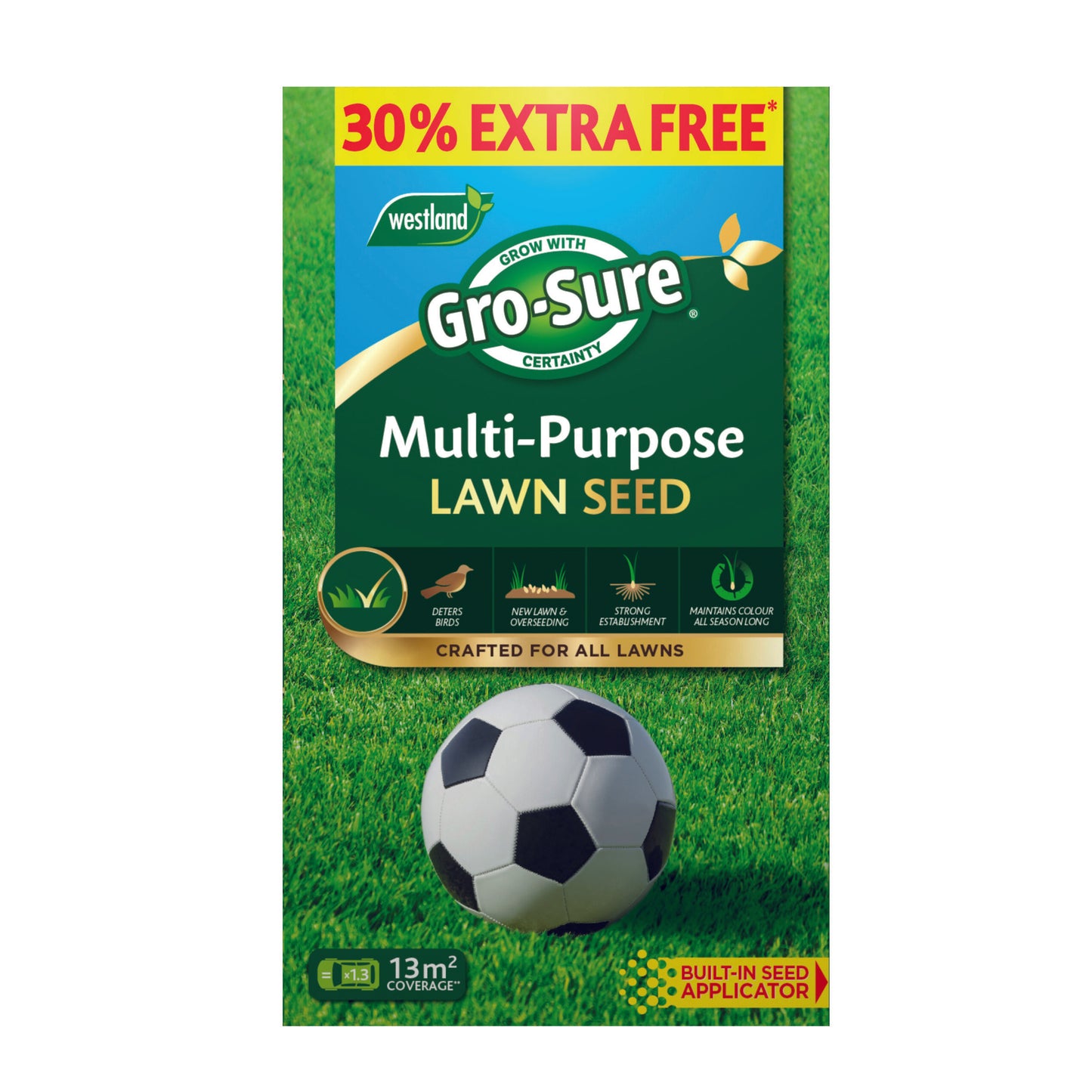 Gro-Sure Multi Purpose Lawn Seed 10msq