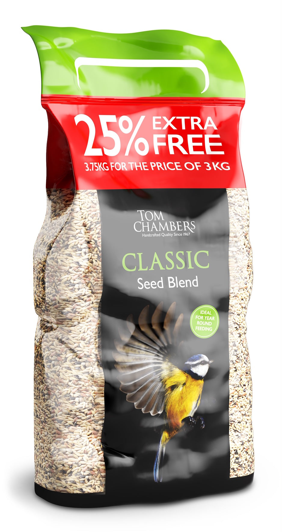 3.75kg classic seed for birds by tom chambers