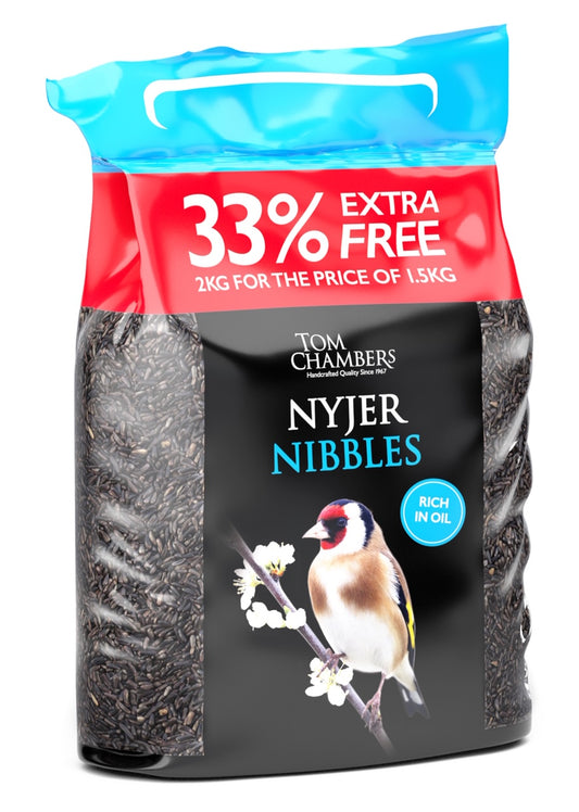 1.5kg + 33% EXTRA FREE Nyjer Nibbles